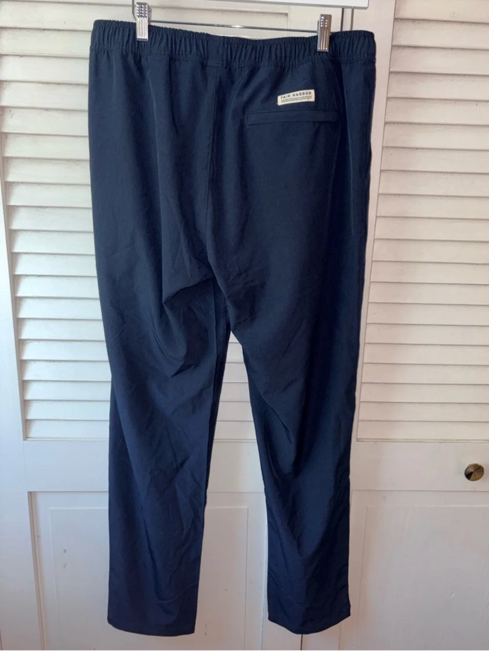 NWT Fair Harbor Compass Pant Navy XL Drawstring Travel Beach Pants - Picture 4 of 5